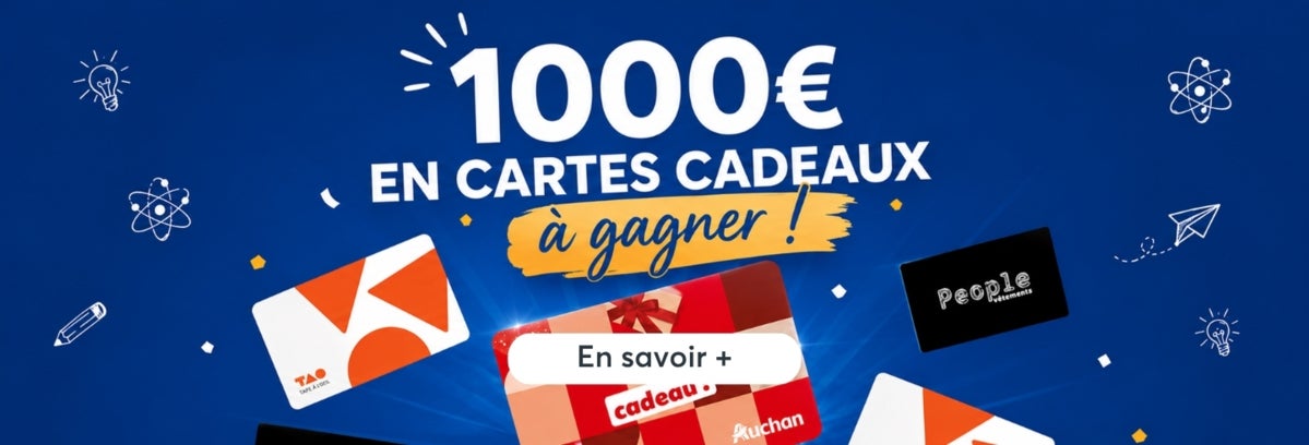 1000€ à gagner à la Trinité !